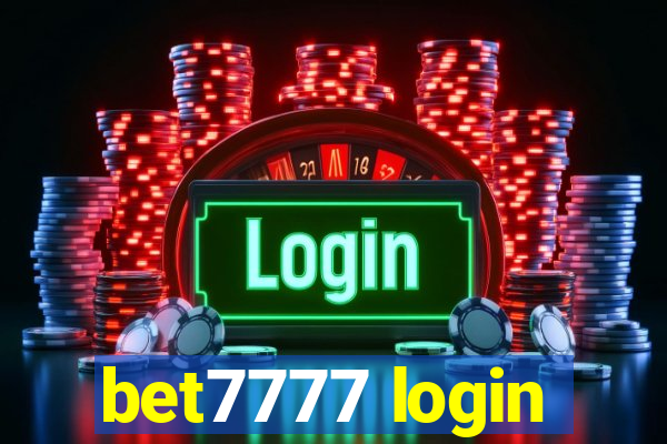 bet7777 login